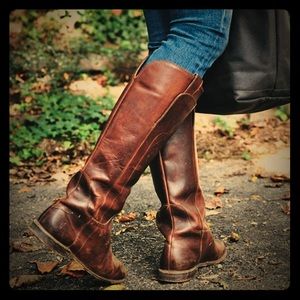 Frye Paige  leather ridding boots